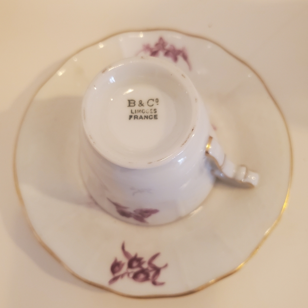 Bernardaud Limoges Demitasse Cup and saucer set - Picture 2 of 3